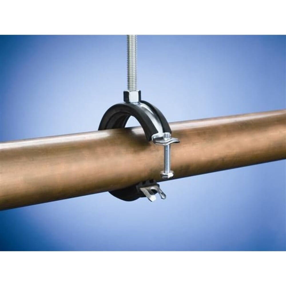 Nvent Caddy Pipe Clamp,2 7/8"MaxOD,Steel 454012