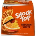 thumbnail image 2 of Shock Top Belgian White Wheat Beer, 12 Pack Beer, 12 fl oz Glass Bottles, Domestic, 5.2% ABV, 2 of 9