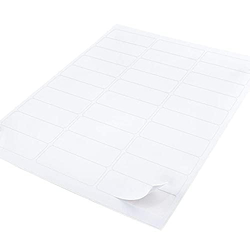 L LIKED Address Labels Sticker 1 x 2-5/8 Inches Shipping Labels, Self-Adhesive Barcode FNSKU Stickers for Inkjet and Laser Printer (500Sheets, 15000Labels)