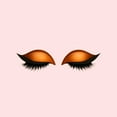 thumbnail image 2 of Orange Eyelash Shadow Patches 2-In-1 Beauty Decals For Eyelid Line Quick Application Waterproof Sweat Proof Reusable Eye Makeup Solution Orange, 2 of 7