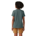 thumbnail image 2 of Dickies Women's Heavyweight Short Sleeve Pocket T-Shirt, Lincoln Green, X-Large, 2 of 3