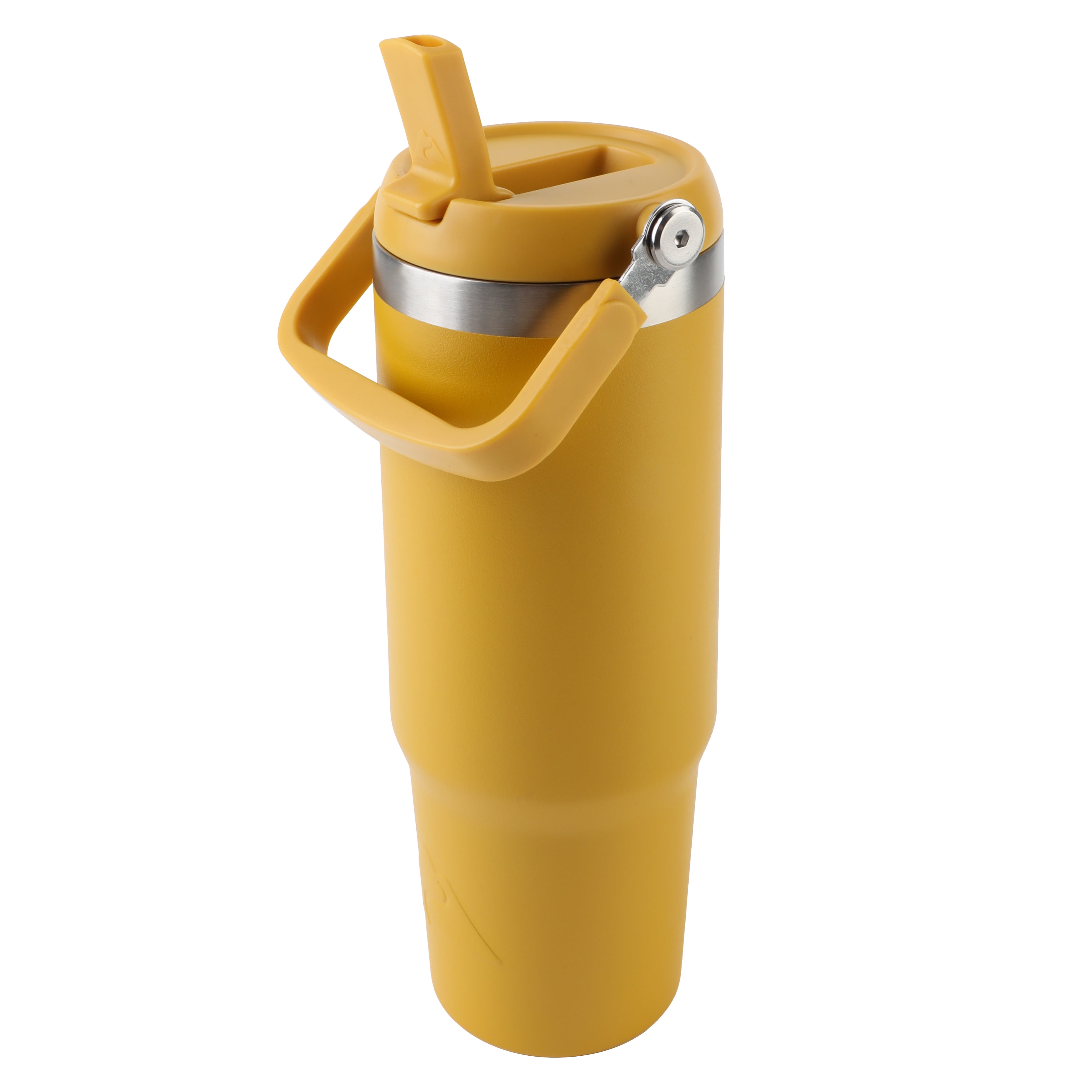 Ozark Trail 30 oz Stainless Steel Insulated Swivel Tumbler, Mustard Gold