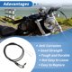 thumbnail image 3 of Ofertas Únicas 110cm Cable Bowden No.8831200 Nippel para Harley Sportster XL883 XL1200 2002-2014, 3 of 7