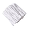 thumbnail image 1 of 500 bridas de papel blanco de 5.0 in, reutilizables para pan, para fiestas, violonchelo, dulces, pan, café, pasteles, pops, 1 of 1
