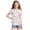 #A08-Multicolor, variant on Abcomgle Girls Tops Size 10-12 Crewneck Floral Print Girls Shirts Summer Short Sleeve Toddler Girls T-Shirts Trendy Cotton Tee Tops Girls,Pink,12-13Years