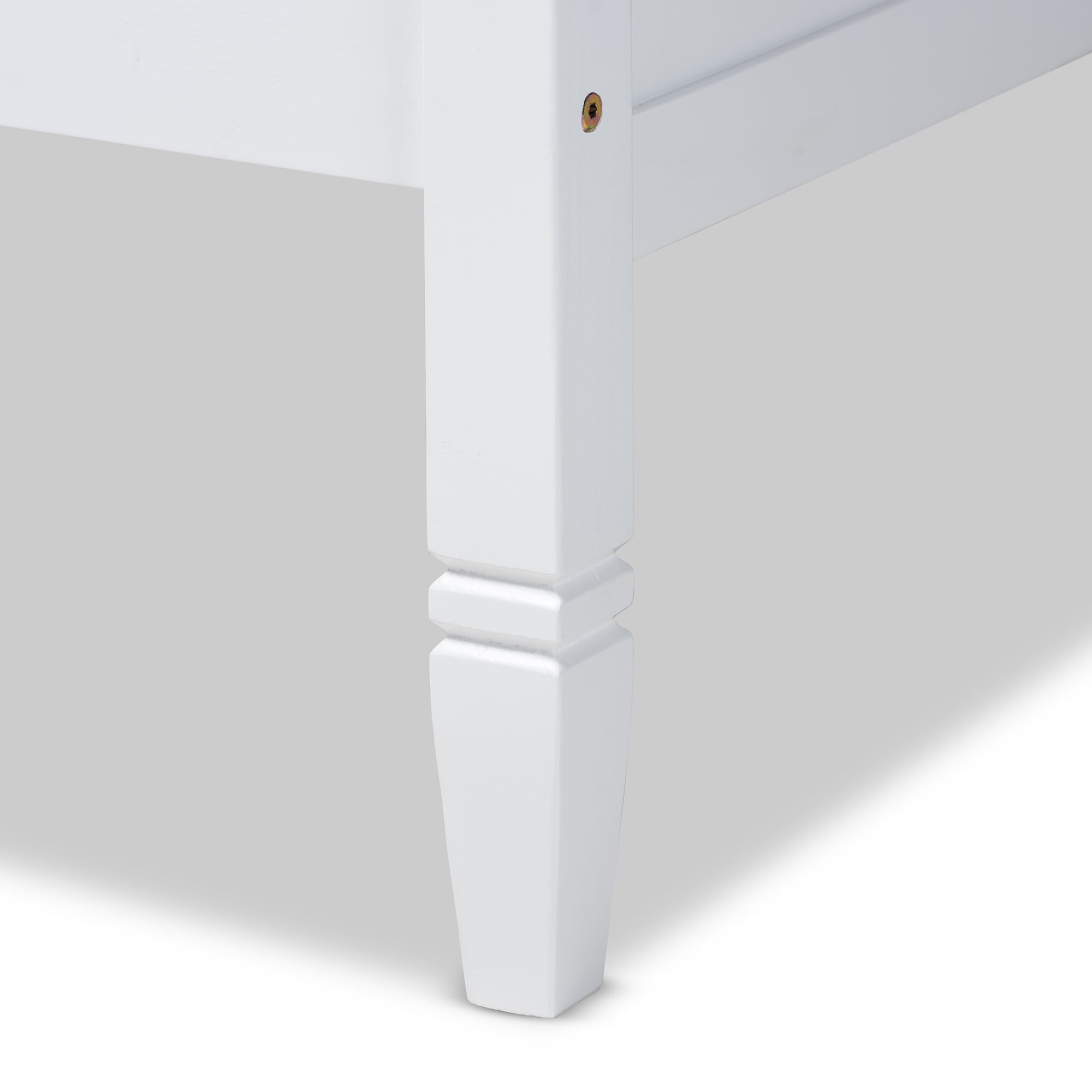 Baxton Studio Mariana Classic and Traditional White Finished Wood Twin Size Daybed