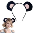 thumbnail image 3 of Uxgjfwu Soft Movable Cute Bear Ear Headband, Fuzzy Funny Design, Decorative Hair Accessory for Festivals, Parties, Celebrations And Photo Use, 3 of 8