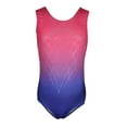 thumbnail image 1 of Maillots de gimnasia para niñas - Gradient Dance Ballet Unitard Sleeveleee - Tejido premium de secado y suave 8 Salvador Leotardos de gimnasia para niñas, 1 of 10