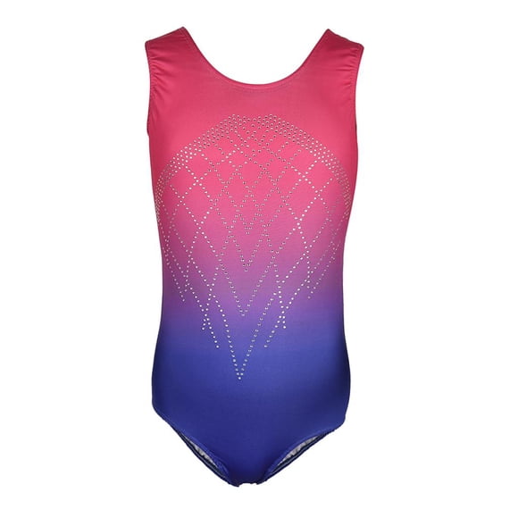Gymnastics Leotard for Girls - Sleeveless Tabk Dance Leotard, Extra Stretchy & Soft Gym One-piece Bodysuit 8