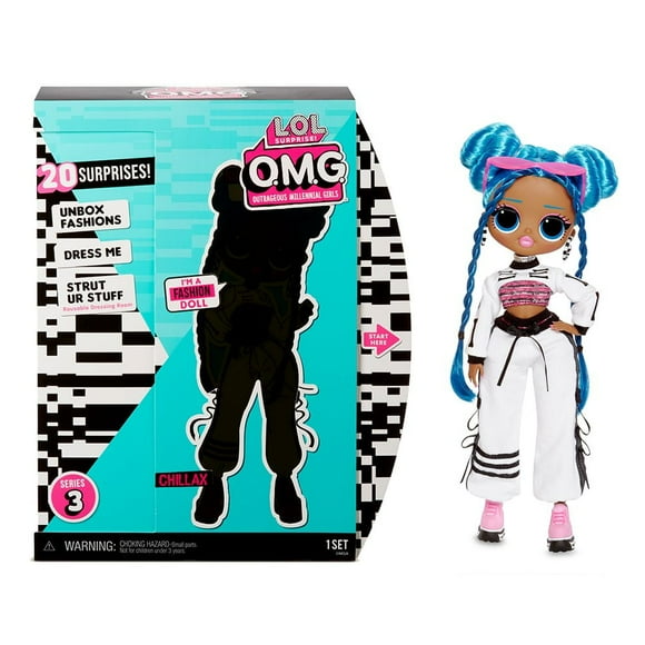 L.O.L. Surprise! O.M.G. Chillax Fashion Doll with 20 Surprises