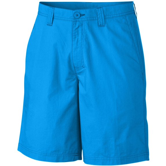 Columbia Mens Cotton Casual Chino Shorts, Blue, 40