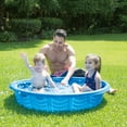 Summer Waves® 45" Plastic Wading Kiddie Pool Blue