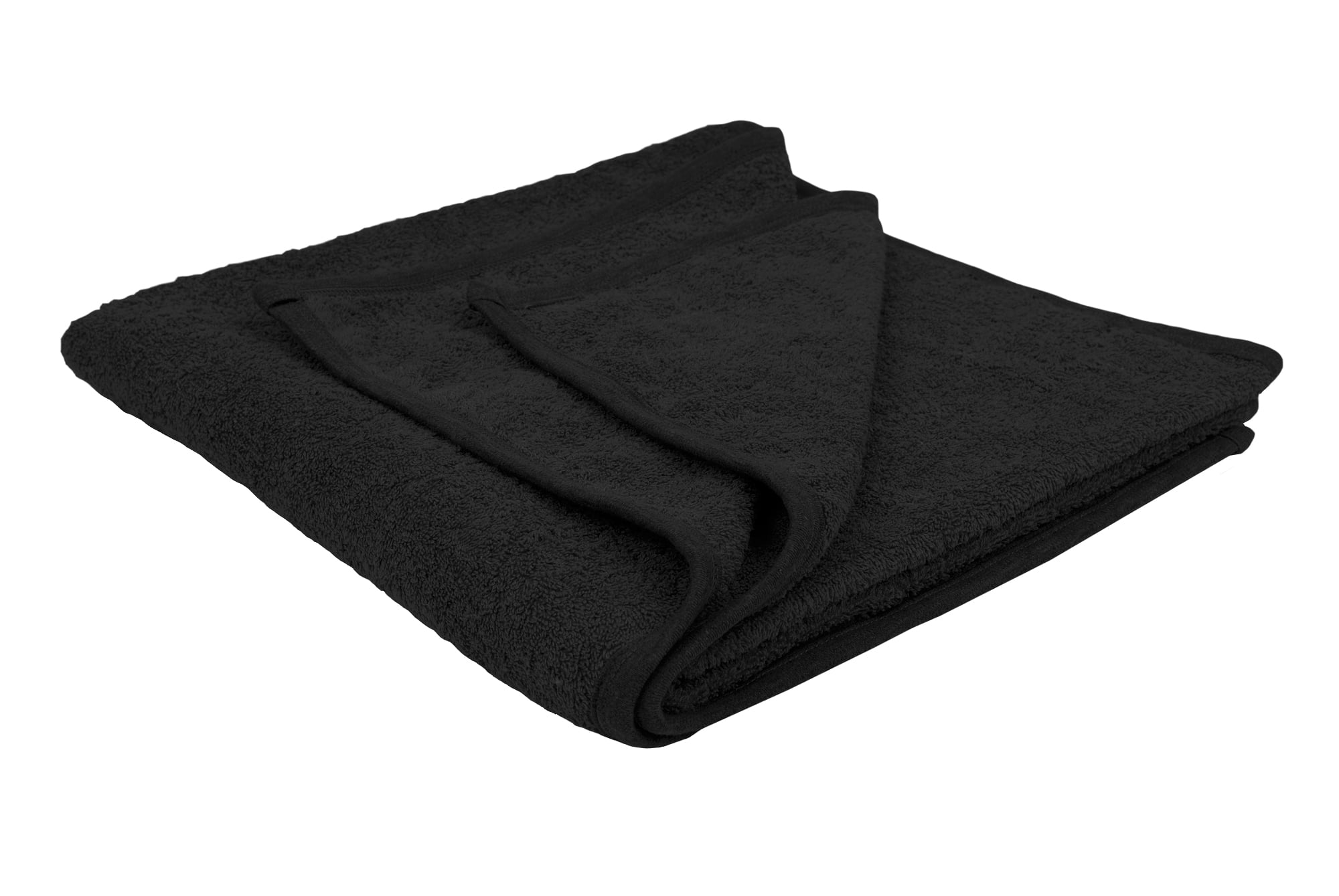 Puffy Cotton Large 100 Soft Cotton Bath Towel Black