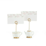 Kate Aspen Tea Time Whimsy Place Card Holder, 6Ct.