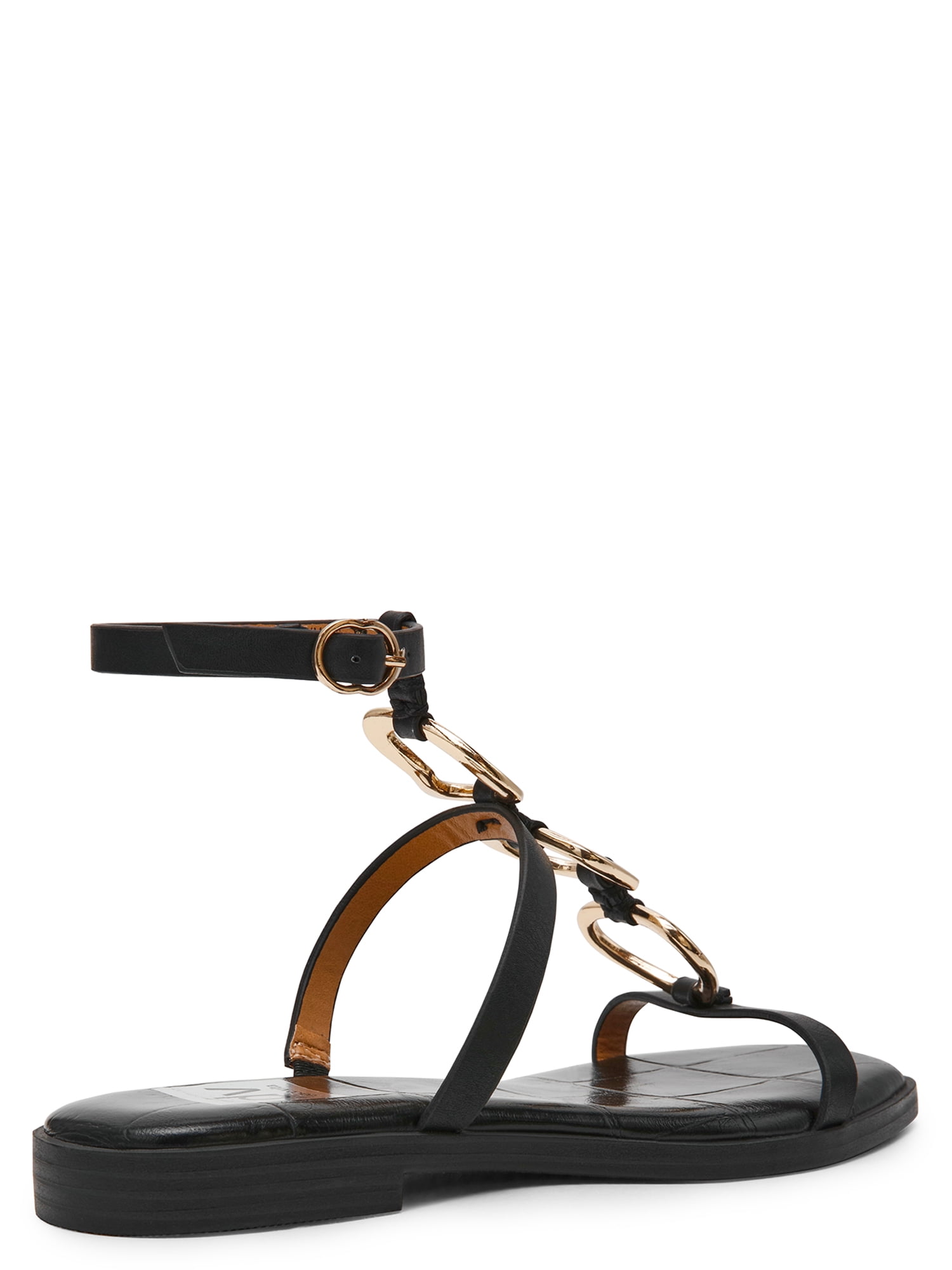 DV Dolce Vita Women's Macin Strappy Flat Sandal