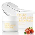 thumbnail image 1 of PINKWONDER Jojoba Mochi-Vation Cream Mask 3.17oz (90g) Aceite de jojoba y extracto de arroz coreano Mascarilla facial hidratante y luminosa para la piel Cuidado de la piel coreano, 1 of 5