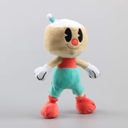 uiuoutoy Cuphead Game Toy CUPPET Puphead Stuffed Plush Doll 10'' Figure