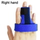 thumbnail image 2 of Un cinturón de fijación de fracturas de cinco dedos: mano derecha azul real Ormromra 222141-4, 2 of 9