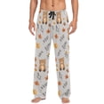 thumbnail image 7 of FORMRS Mens Pajama Pants with Pockets Sleepwear Lounge Bottoms Sizes S-2XL, Brown Cartoon Bears, 7 of 7