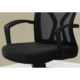 thumbnail image 2 of Monarch Specialties Office Chair, Adjustable Height, Swivel, Ergonomic, Armrests, Computer Desk, Work, Metal, Fabric, Brown, Contemporary, Modern, 2 of 4