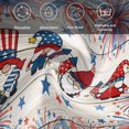 thumbnail image 6 of Independence Day Cloth Napkins, American Flag Gnomes Stars Farmhouse Wooden Washable and Reusable Dinner Napkins Set of 2, Table Napkin for Kitchen Party Birthday Wedding Hotel Housewarming 20"x20", 6 of 9