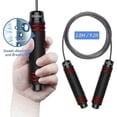 thumbnail image 5 of Blukar Springseil, Speed Rope Verstellbar Mit Hautfreundlichen Schaum Griffe, Lnge Einstellbar, Rutschfest Und Ideal Fr Fitness Ausdauer Seilsprin, 5 of 5