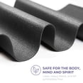 thumbnail image 2 of Sunshine Yoga Voyage Yoga Mat, Studio and Gym Bulk Yoga Mats, Durable, Anti-Tear, 72" x 24" x 5mm, 4 Pack, Charcoal, 2 of 7