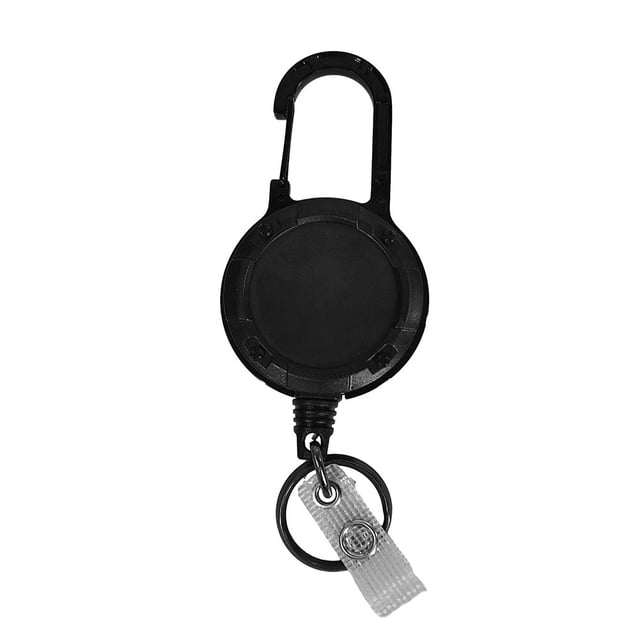 Bgsha Mousqueton avec Bobine de Câble 80cm Clip Voiture Porte-Clés Rétractable