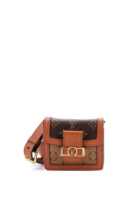 Pre-Owned Dauphine Bumbag Reverse Monogram Canvas BB By Rebag