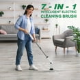 thumbnail image 2 of 7.4V Electric Spin Scrubber Handheld Cordless Cleaning Brush Multi-function Electric Cleaning Brush Set with 7 Brush Heads, Adjustable Handle, 3 Speeds, Perfect for Home Kitchen Bathroom Wall Floor, 2 of 8