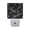 Black Flashing Pattern, variant on 2PCS LED Night Light Auto On/Off Sensor Warm Light Dusk to Dawn for Home Stairs Bathroom Decor Rose Red Flashing Pattern