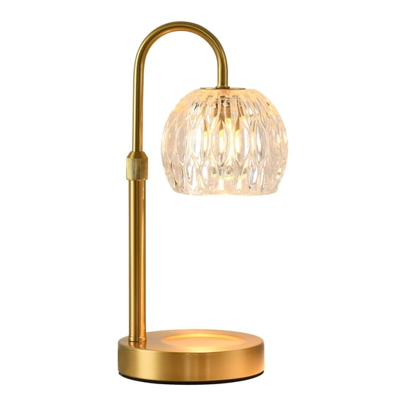 xiaojuande-Candle Warmer Lamp with Dimmable Metal bottom seat table lamp For House-Gold