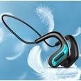thumbnail image 3 of GJX Ear Buds Sleek Appearance Wireless Earbuds Breathable Wicking Lining Headphones Wireless Blue, 3 of 4