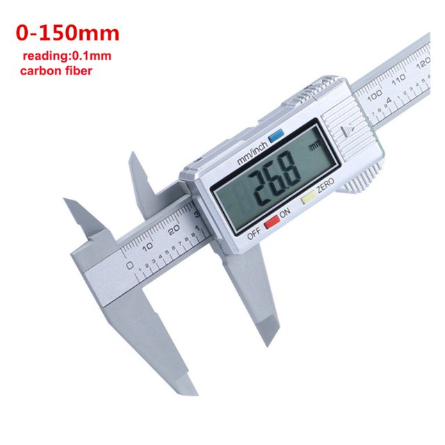 300mm 200 Electronic Digital Caliper LCD Plastic Vernier Caliper Long Jaw Micrometer Inner Outer Diameter Gauge Measuring Tools ,Accurate Readings