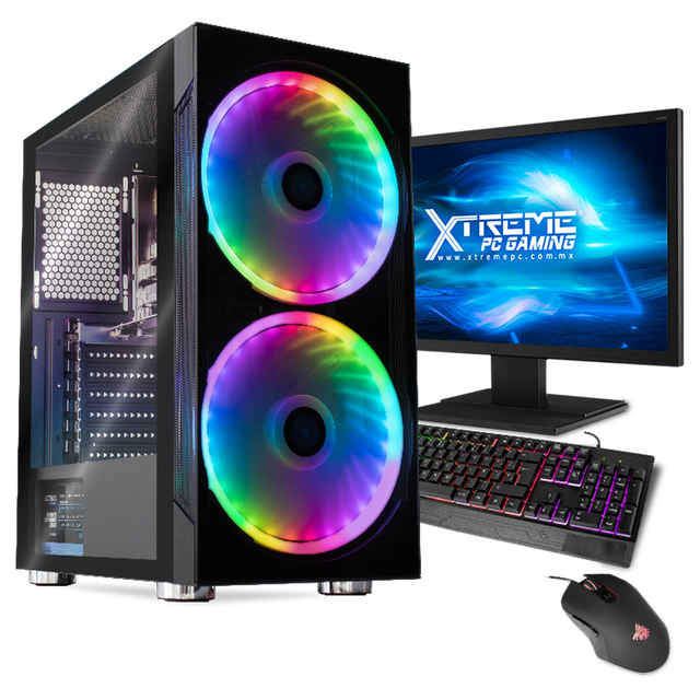 Xtreme PC Gamer Geforce GT 1030 Intel Core 4Ghz 8GB SSD Monitor 23.6 WIFI Xtreme PC Gaming XTBRIP8GB1030M