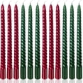 thumbnail image 1 of Juego de espirales navideñas Candle Peytanger de 25 cm, 12 unidades, 1 of 9