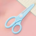 thumbnail image 3 of Eoozwa Small Scissors Safety Scissors for Paper Crafting with Rounded Blades and Anti Pinch Design Plastic Multicolor Art Tools, 3 of 6