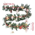 thumbnail image 4 of hanging plant,Rattan Tree Christmas Decoration Artificial Christmas LED Wreath Vine String Lights Lights Flower Staircase Decor decor hanging,Green, 4 of 8