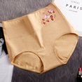 thumbnail image 1 of Bragas de algodón para mujer, ropa interior elástica suave de talla grande XXXXL con estampado de rosas para mujer, bragas sexis transpirables de cintura alta Tan Jianjun unisex, 1 of 2