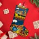 thumbnail image 4 of Astérix y Obélix El Gran Combate Tema: Calcetines de Navidad, fino lino blanco para colgar en escaleras y chimenea, decoración navideña para el hogar, regalo de Navidad. 45cm × 32cm, 4 of 5