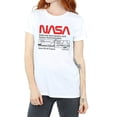 thumbnail image 1 of NASA T-Shirt Boyfriend en Coton pour Femmes Navette Spatiale, 1 of 4