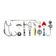 thumbnail image 4 of 213pcs Fishing Accessories ,Including Hooks, Bass Casting Sinker Weights, Fishing Swivels Snaps,Sinker Slides,Fishing Set with Box Orange, 4 of 5