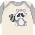 thumbnail image 4 of Inktastic Cute Woodland Animal Raccoon Boys or Girls Long Sleeve Baby Bodysuit, 4 of 5