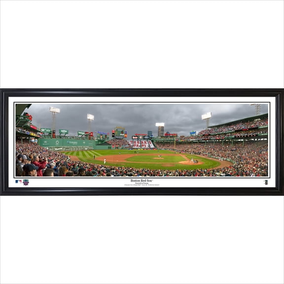 Boston Red Sox Farewell at Fenway 13.5" x 39" Standard Frame Panorama