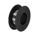 thumbnail image 3 of Uxcell 29 Gauge/0.3 mm Nichrome 80 Cr20Ni80 Heating Resistance Wire 49ft High Temperature for Electronic Components Repairing, Black, 3 of 6