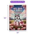 thumbnail image 5 of My Dog Is My Valentine Cute Alaskan Malamute in Gift Box Garden Flag 12x18in Double Sided Alaska Mal Dog Lovers Gifts Outdoor Decor - 3006, 5 of 5