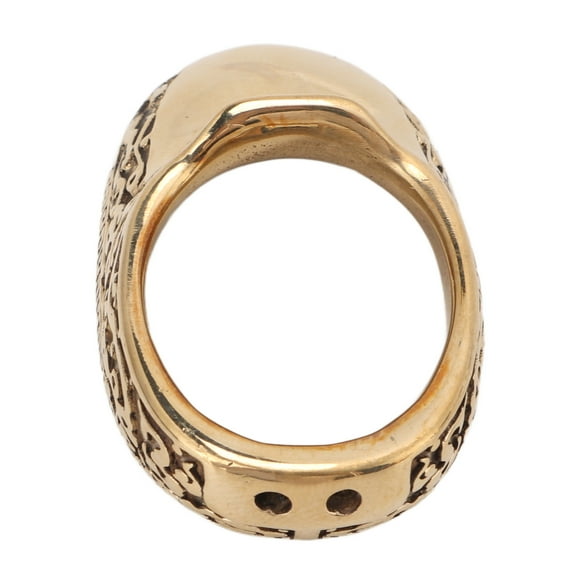 Anneau de Pouce de Tir à l'Arc, Bague de Doigt de Tir à l'Arc Matériel Universel en Laiton Imperméable pour le Tir à l'Arc Extérieur 20mm