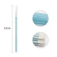 thumbnail image 3 of "300 PCS Lip Brushes Disposable Lip Gloss Wands Lipstick Applicator Makeup Tool, Crystal Blue Handle", 3 of 5