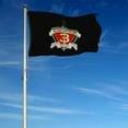 thumbnail image 2 of Dutern Double Sided 2nd Battalion 3rd Military Flag Banner 3 Ply with Brass Grommets 2x3 Feet, 2 of 4
