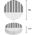 thumbnail image 1 of FMSHPON Music Piano Theme Set of 6 Round Coaster for Drinks, Absorbent Ceramic Stone Coasters Cup Mat with Cork Base for Home Kitchen Room Coffee Table Bar Decor, 1 of 5